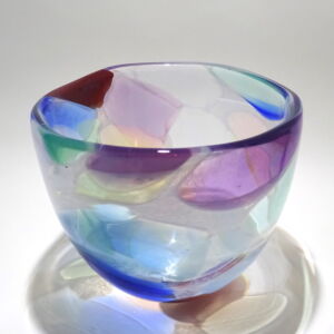 WS53 Shakspeare Glass Nougat Large Bowl