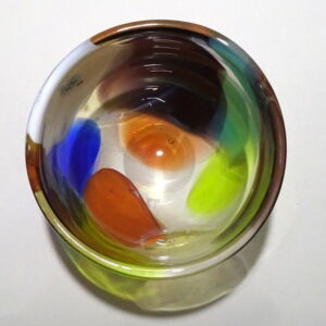 Above Shakspeare Glass Small Nougat Bowl
