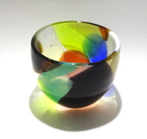 WS64 Shakspeare Glass Small Nougat Bowl