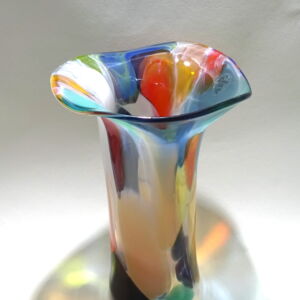 WS65 Shakspeare Glass Medium Nougat Vase