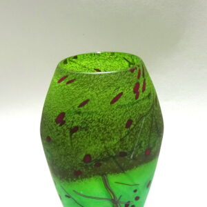 WS67 Shakspeare Glass Medium Hedgerow Cone Vase