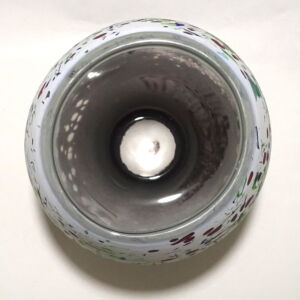 Above Shakspeare Glass Medium Hedgerow Cone Vase