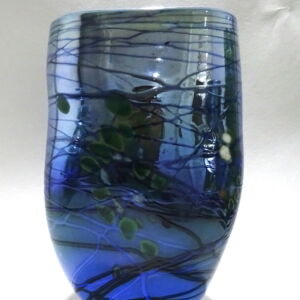 Side Shakspeare Glass Tall Boulder Vase