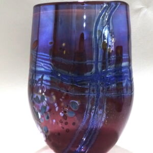 Side Shakspeare Glass Large Open Lustre Rocks