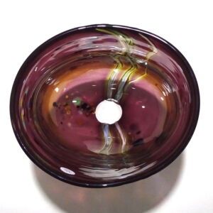 Above Shakspeare Glass Medium Open Lustre Rocks