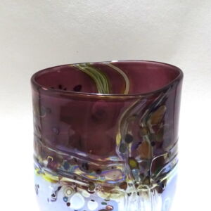 WS76 Shakspeare Glass Medium Open Lustre Rocks