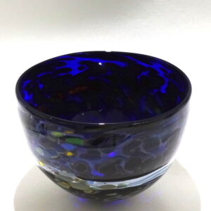 WS77 Shakspeare Glass Medium Lustre Rocks Bowl
