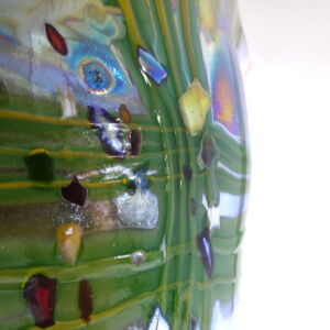 Close Up Shakspeare Glass Large Tall Lustre Rocks Closed Jug