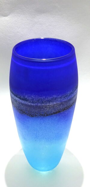 WS84 Shakspeare Glass Large Medium Coast Vase