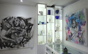 Number 1 paintings danny oconnor sculpture nick davis ceramics ikuko iwamoto richard baxter becky mackenzie glass stuart akroyd