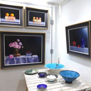 Number 1 paintings rob walker ceramics richard baxter morag macinnes