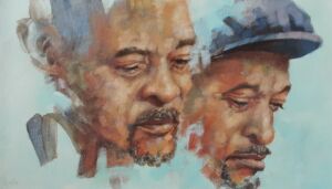 TOA027 MALE DOUBLE PORTRAIT