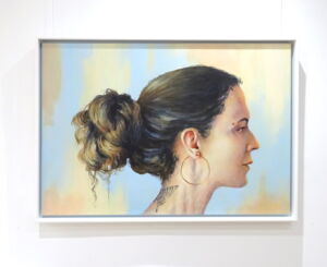 TONY ALCOCK WOMAN WITH A BUTTERFLY