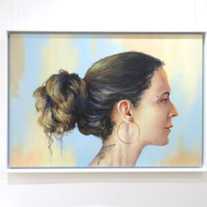 TONY ALCOCK WOMAN WITH A BUTTERFLY